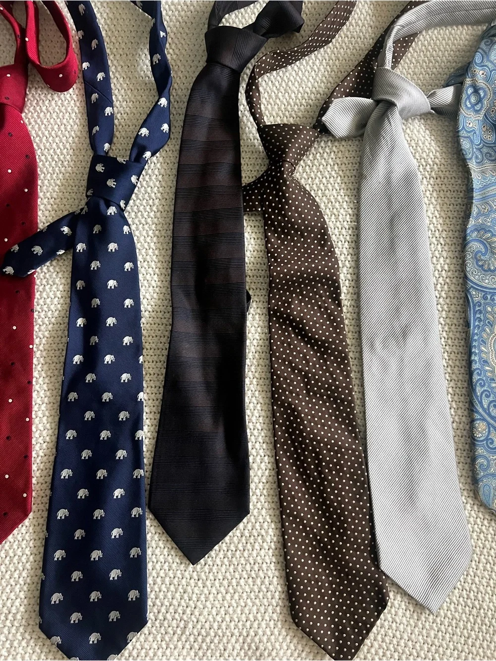 Collection of Banana Republic ties (Italy/Turkey)